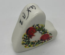 Load image into Gallery viewer, Ceramic Paperweight Hearts (free USA shipping included)