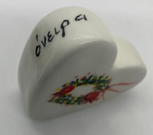 Load image into Gallery viewer, Ceramic Paperweight Hearts (free USA shipping included)