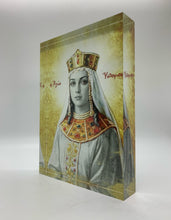 Load image into Gallery viewer, Plexiglass Orthodox Icon: St. Patience/Αγ. Υπομονή (free USA shipping included)