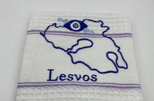 Load image into Gallery viewer, Embroidered Island Kitchen Towel (free USA shipping included)