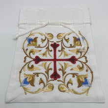 Load image into Gallery viewer, Antidoro Embroidered Pouch (free USA shipping included)