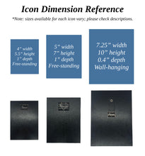 Load image into Gallery viewer, Plexiglass Orthodox Icon: The Annuciation of the Theotokos/Ο Ευαγγελισμός της Θεοτόκου (free USA shipping included)