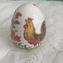 Load image into Gallery viewer, Ceramic Easter Egg: several designs available (free USA shipping included)