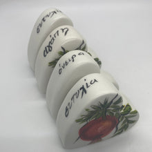 Load image into Gallery viewer, Ceramic Paperweight Hearts (free USA shipping included)