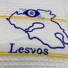 Load image into Gallery viewer, Embroidered Island Kitchen Towel (free USA shipping included)