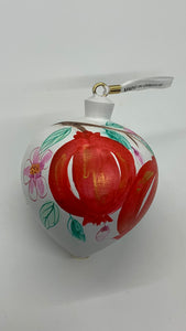 Pomegranates Wooden Ornament (free USA shipping included)