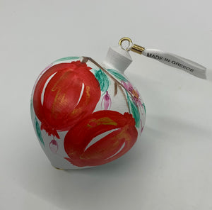 Pomegranates Wooden Ornament (free USA shipping included)