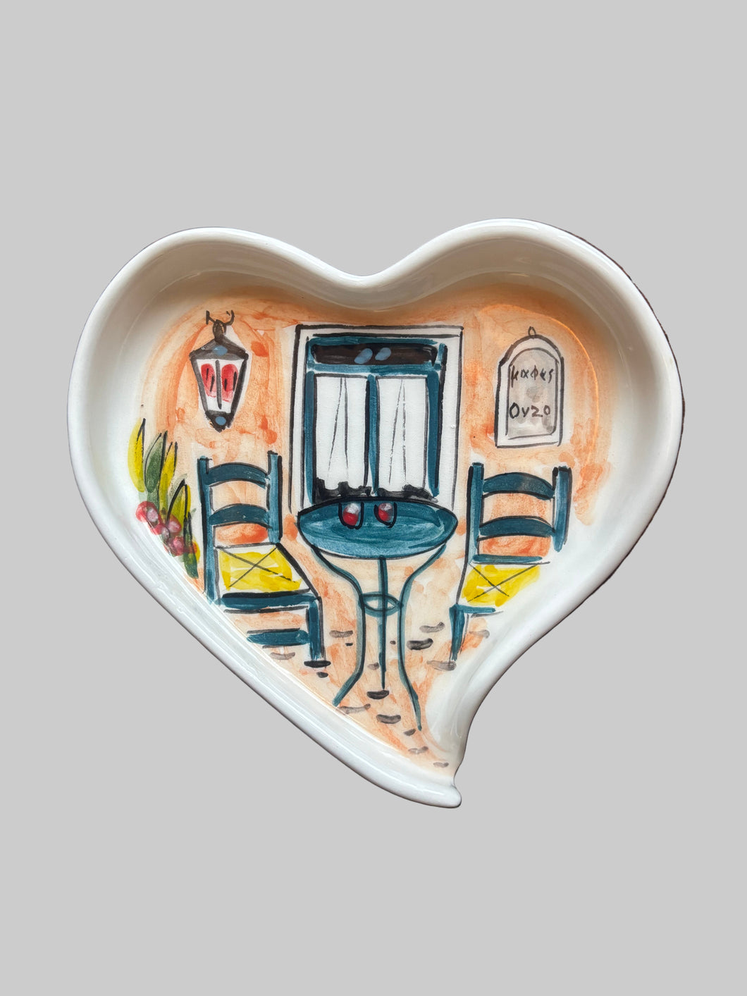 Ceramic Heart Dish (free USA shipping)