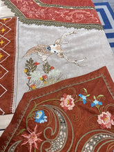 Load image into Gallery viewer, “Elafaki&quot; Embroidered Table Runner (free USA shipping included)
