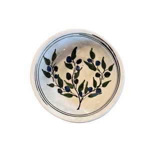 Ceramic Small Bowl with Olives (free USA shipping included)