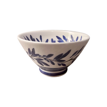 Load image into Gallery viewer, Ceramic Tapered Leaves and Lines Bowl—Multiple choices (free USA shipping included)
