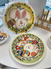 Load image into Gallery viewer, Ceramic Round Easter Plate—Multiple Design Choices
