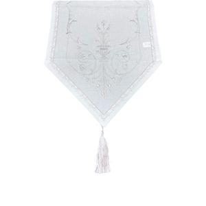 “Asimina" Embroidered Small Table Runner (free USA shipping included)