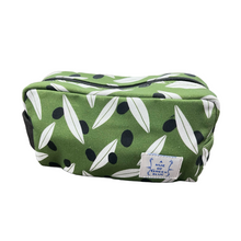 Load image into Gallery viewer, Carry All Zip Bag Olives Design (free USA shipping included)
