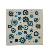 Load image into Gallery viewer, Greek Marble Trivet—Multiple design choices (free USA shipping included)
