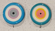 Load image into Gallery viewer, Ceramic Magnet: Mati Evil Eye (free USA shipping included)

