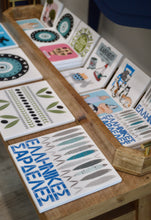 Load image into Gallery viewer, Greek Marble Trivet—Multiple design choices
