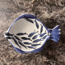 Load image into Gallery viewer, Ceramic “Fish” Bowl—Multiple choices (free USA shipping included)
