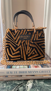 Sorena Handmade “Sylvana” Galleria Crossbody Bag (free USA shipping included)