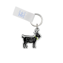 Load image into Gallery viewer, Plexiglass Greek Keychain
