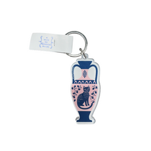 Load image into Gallery viewer, Plexiglass Greek Keychain
