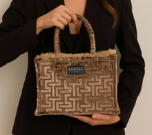 Load image into Gallery viewer, PRE-ORDER Sorena Handmade “Calisti” Medium Tote Bag (free USA shipping included)
