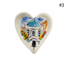 Load image into Gallery viewer, Ceramic Heart Trinket Dish (free USA shipping)
