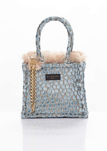 Sorena Handmade “Cyclades” Mini Tote Bag (free USA shipping included)