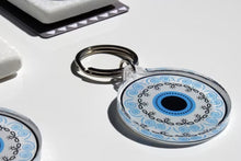 Load image into Gallery viewer, Plexiglass Greek Keychain
