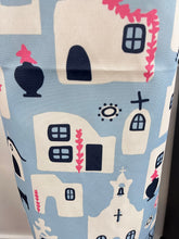 Load image into Gallery viewer, Apron Greek Island Design Wipeable Fabric (free USA shipping included)
