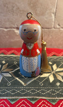 Load image into Gallery viewer, PRE-ORDER Hand-painted Wooden Figurine: Amalia Mrs. Claus (free USA shipping included)
