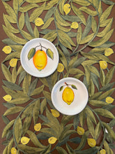 Load image into Gallery viewer, Laser Cut Leaves and Lemons Table Runner (free USA shipping included)
