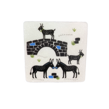 Load image into Gallery viewer, Greek Marble Coaster—Multiple design choices
