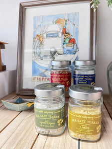 Salt Odyssey Organic Lemon Sea Salt Flakes (free USA shipping included)