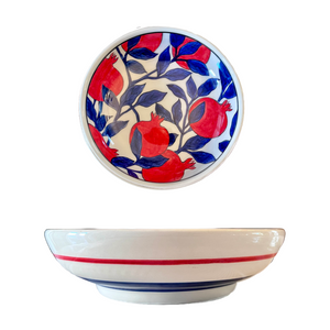 Ceramic Shallow Bowl—Multiple designs free USA shipping included)