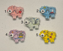 Load image into Gallery viewer, Ceramic Glazed Magnet: Sheep
