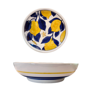 Ceramic Shallow Bowl—Multiple designs free USA shipping included)