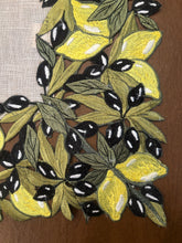 Load image into Gallery viewer, Laser Cut Olives and Lemons Border Table Runner—Multiple choices (free USA shipping included)
