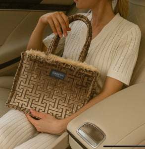 PRE-ORDER Sorena Handmade “Calisti” Medium Tote Bag (free USA shipping included)