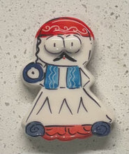 Load image into Gallery viewer, Ceramic Glazed Magnet: Evzone
