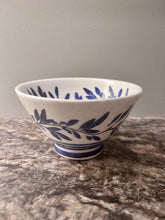 Load image into Gallery viewer, Ceramic Tapered Leaves and Lines Bowl—Multiple choices (free USA shipping included)
