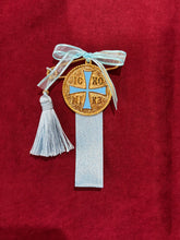 Load image into Gallery viewer, Filakto Pin with Enamel Constantinato Coin and Ribbon—3 color choices (free USA shipping included)

