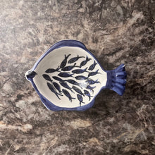 Load image into Gallery viewer, Ceramic “Fish” Bowl—Multiple choices (free USA shipping included)

