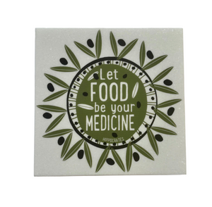 Greek Marble Trivet—Multiple design choices (free USA shipping included)