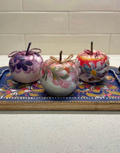 Load image into Gallery viewer, Wooden Painted Tray with Handles
