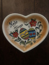 Load image into Gallery viewer, Ceramic Heart Trinket Dish: Multiple Easter Design Choices
