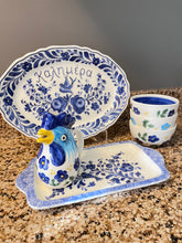 Load image into Gallery viewer, Ceramic 5&quot; Floral Bowl—Multiple color choices (free USA shipping included)
