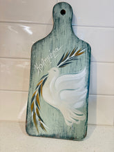 Load image into Gallery viewer, Wall Hanging Board with Key Hooks and Καλημέρα (free USA shipping included)
