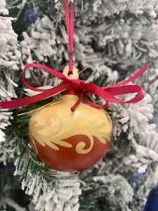 Ceramic Christmas Ornament: Venetian (free USA shipping included)