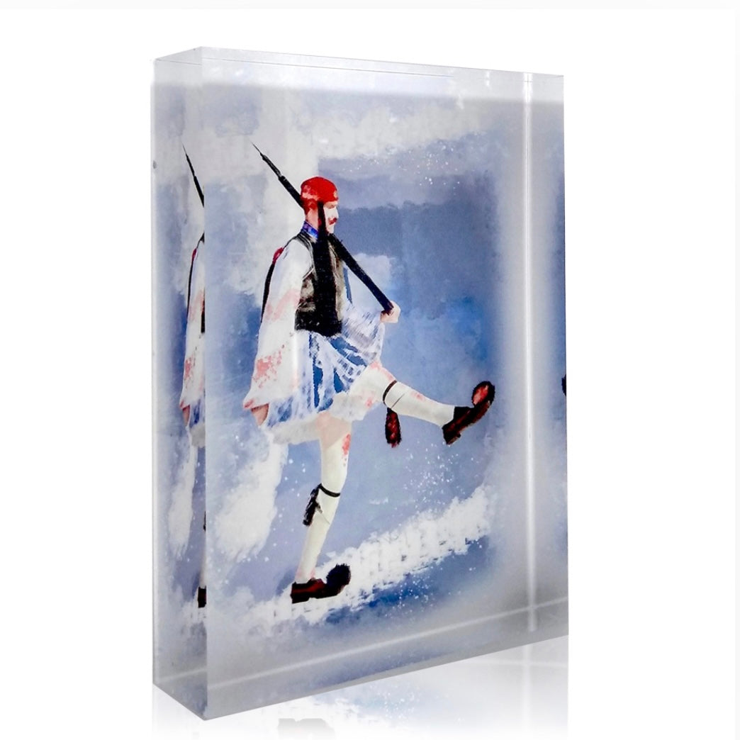 Plexiglass Decor: Tsolias/Evzone (Τσολιάς) 3 sizes available